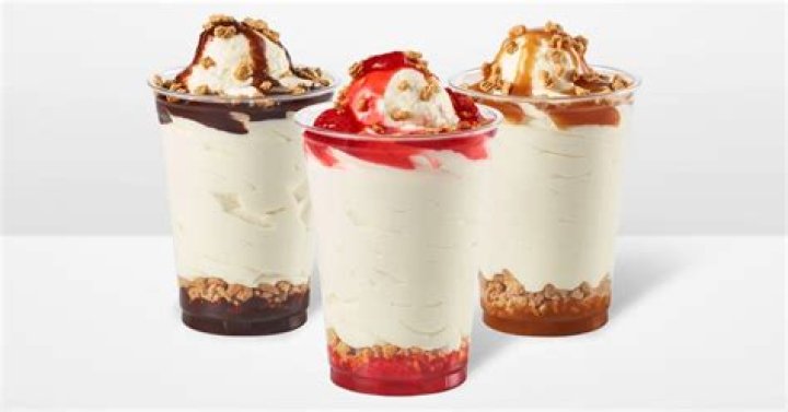 How much is checkers cheesecake sundae?