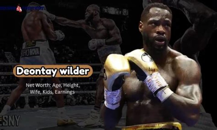 How much is Deontay Wilder’s net worth?