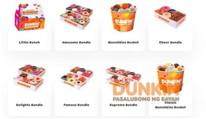 How much is half dozen Dunkin Donuts Philippines?