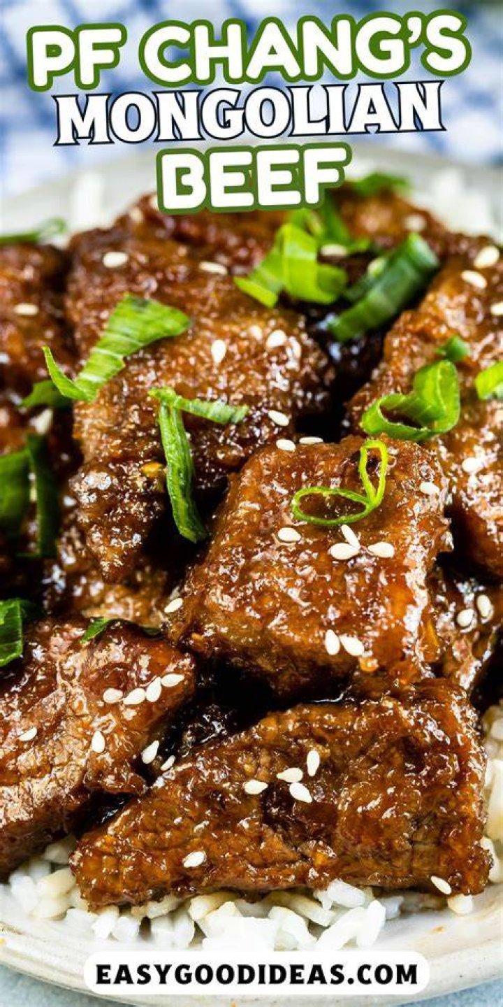 How much is Mongolian beef at PF Changs?