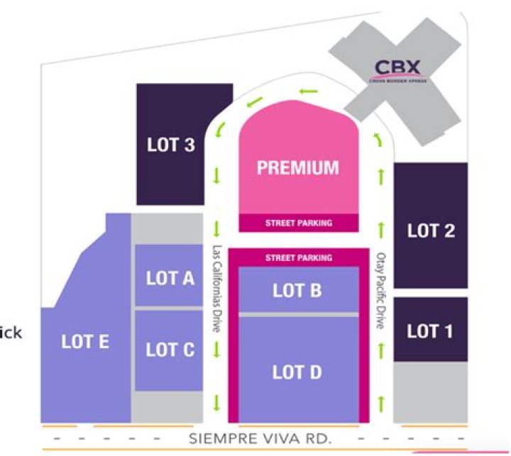 How much is parking at CBX?