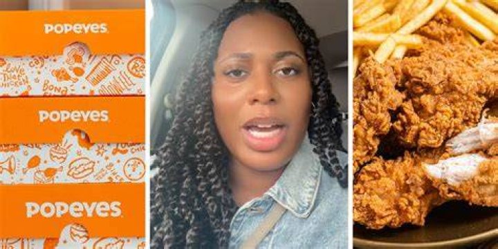 How much is Popeyes Blackened tenders?