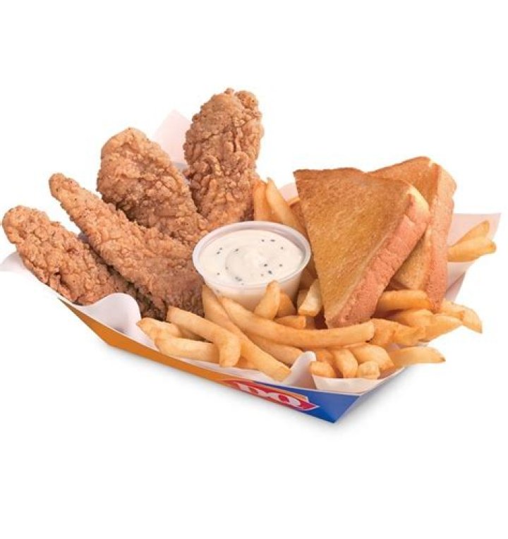 How much is the chicken basket at Dairy Queen?