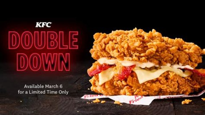 How much is the Double Down at KFC?