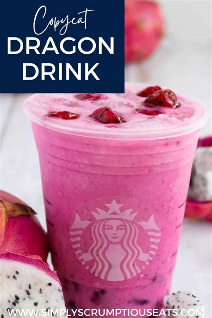 How much is the dragon drink at Starbucks?