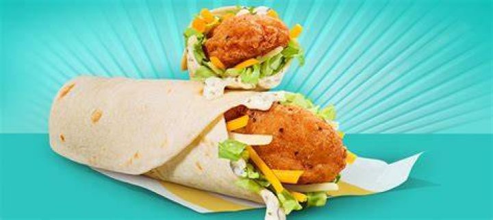 How much is the grilled chicken wrap at Sonic?