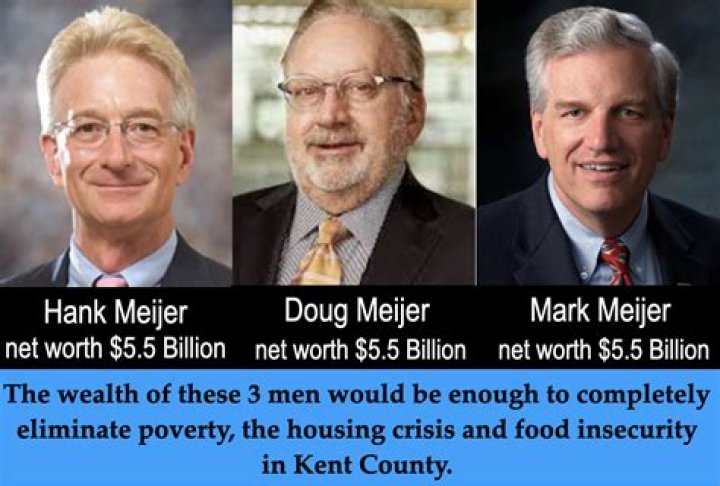 How much is the Meijer family worth?
