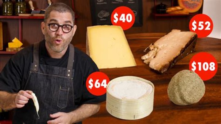 How much is the most expensive cheese?