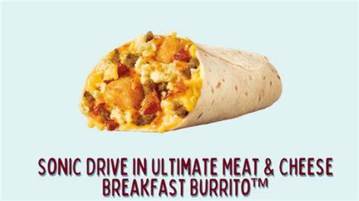 How much is the ultimate burrito at Sonic?