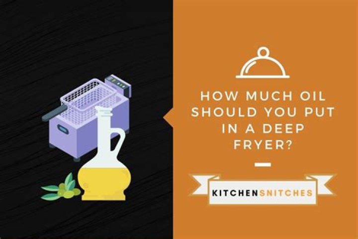 How much oil is used in deep frying?