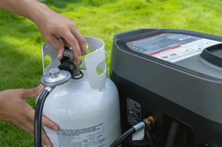 How much propane does a generator use per hour?