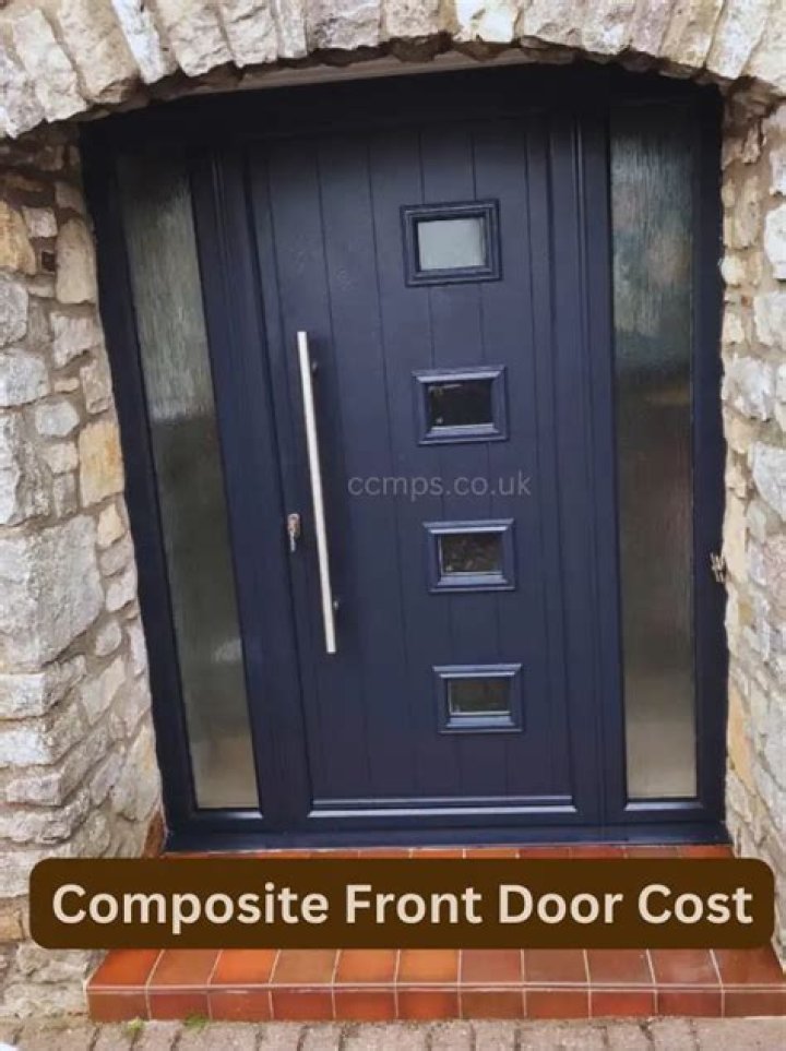 How much should a new composite front door cost?