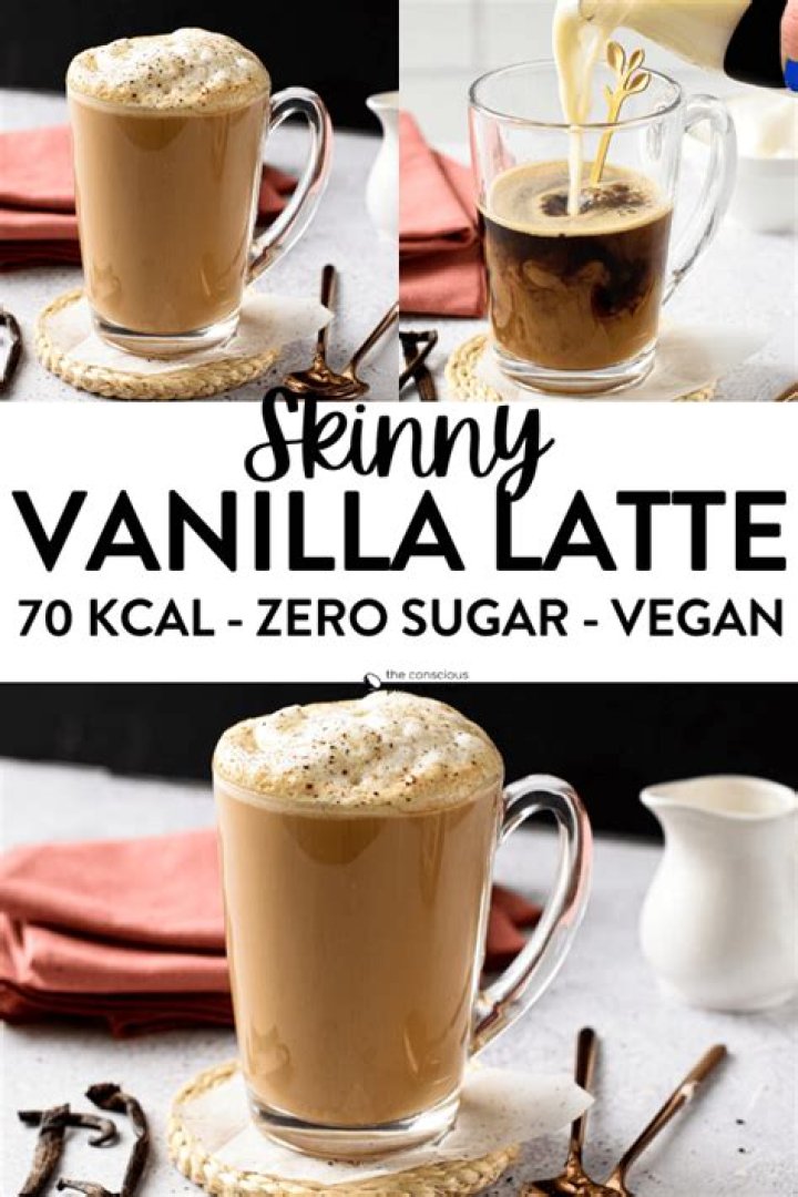 How much sugar is in a skinny vanilla latte?