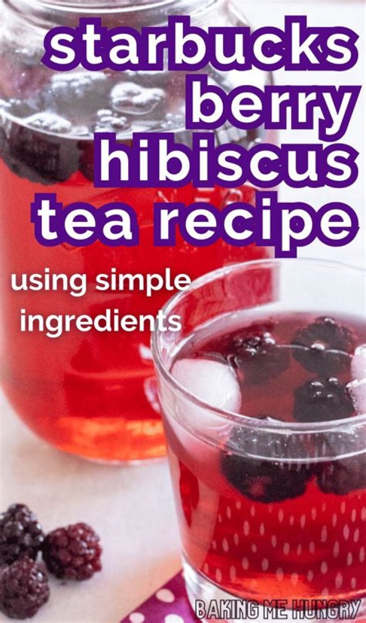 How much sugar is in Starbucks hibiscus tea?