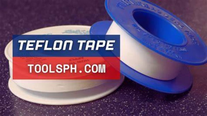 How much Teflon tape should be used?