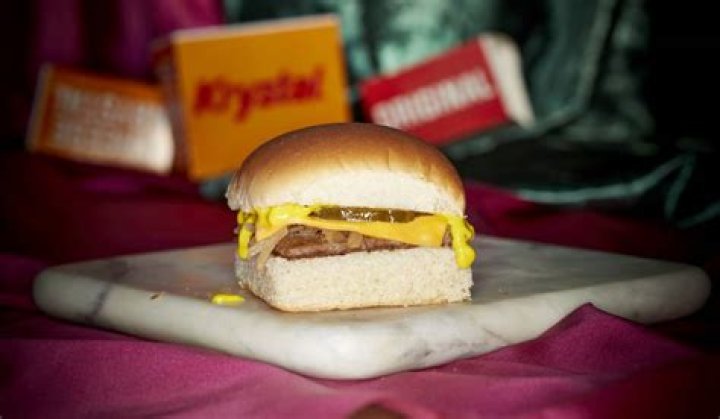 How much was a Krystal Burger in 1975?