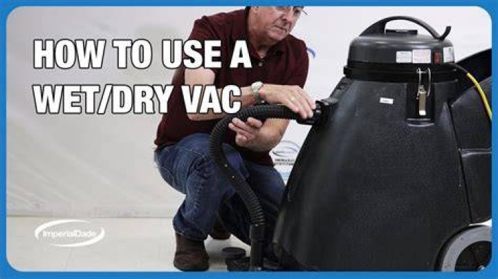 How much water can a wet/dry vac pick up?