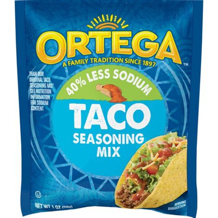 How much water do you add to Ortega taco seasoning?