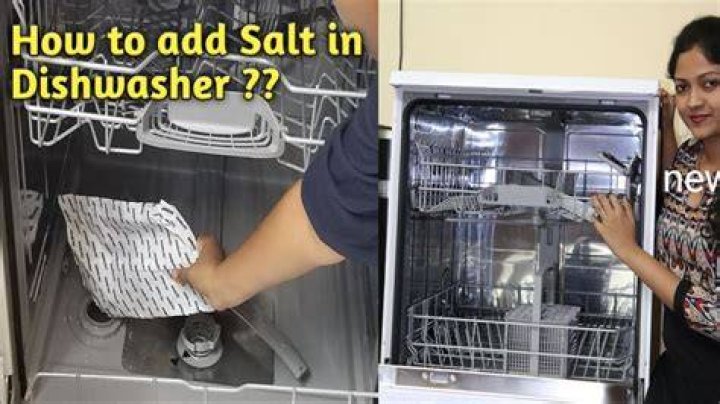 How often should you refill salt in dishwasher?