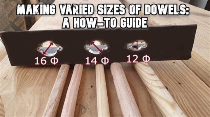 How strong is a 1 inch dowel?