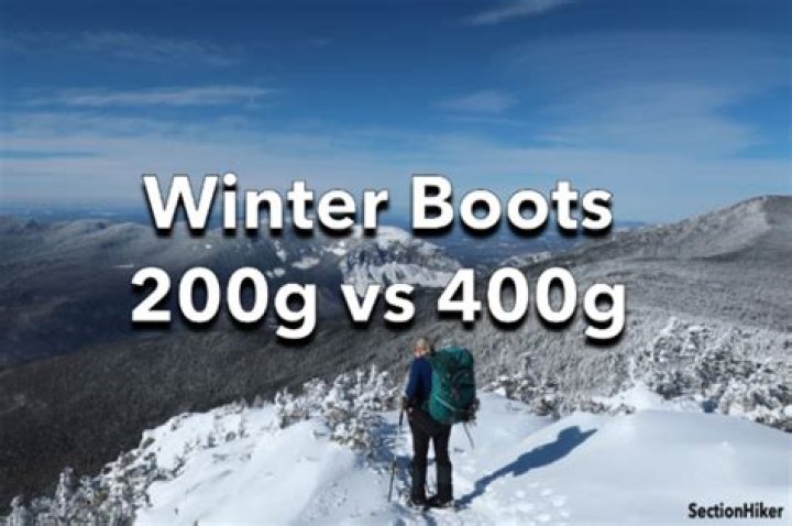 How warm is 200g insulation in Boots?