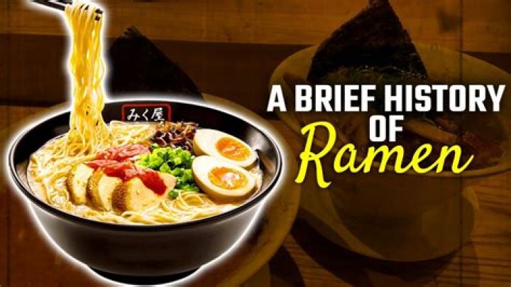 How was ramen invented?