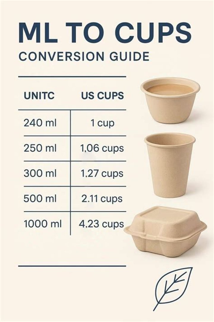 Is 2 cups 400ml?