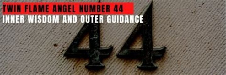 Is 44 a twin flame number?