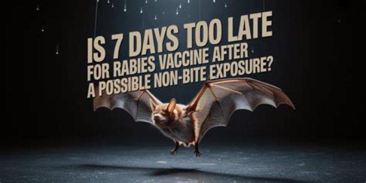 Is 7 days too late for rabies vaccine?