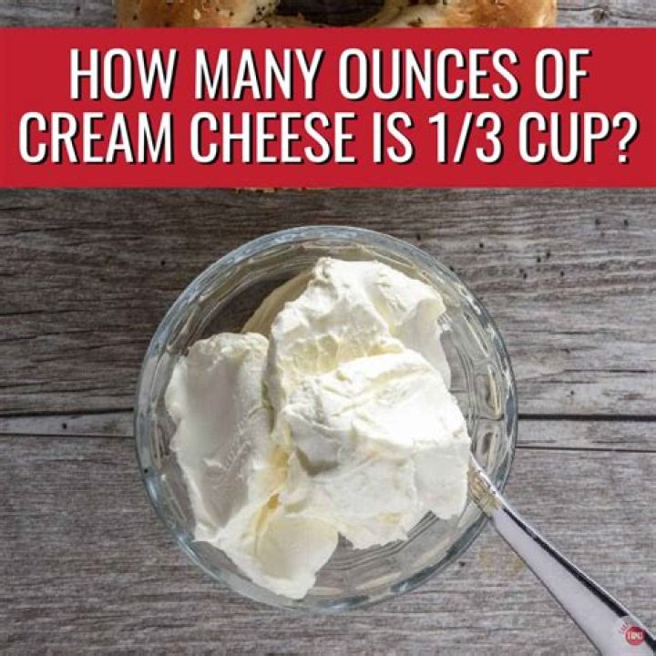 Is 8 oz of cream cheese a pound?