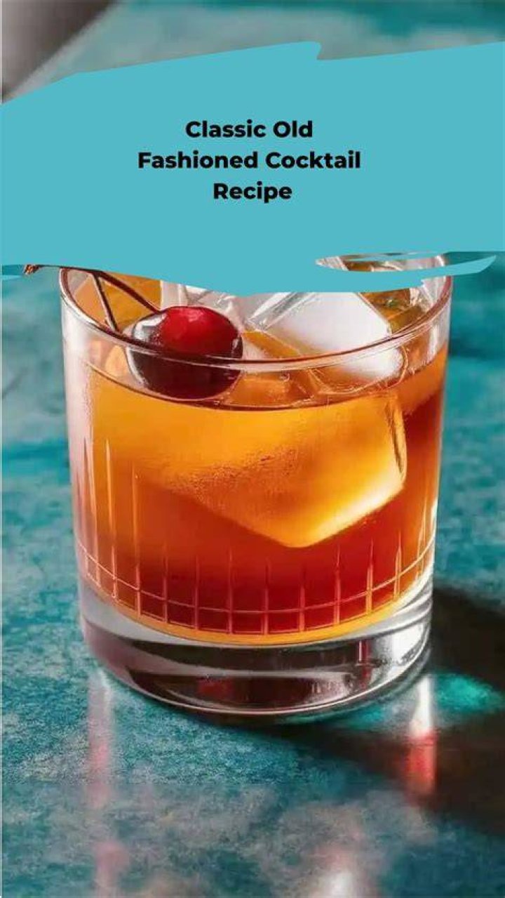 Is an Old Fashioned a girly drink?
