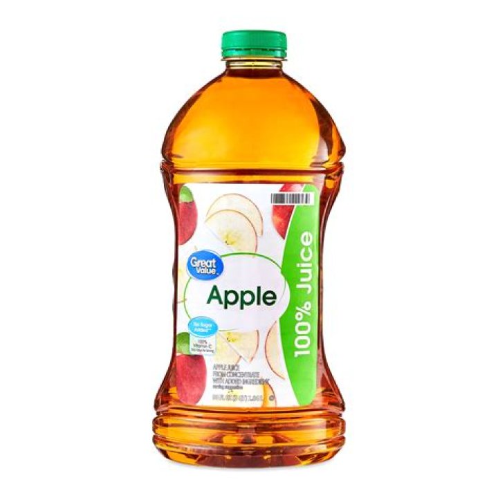 Is apple juice as acidic as orange juice?