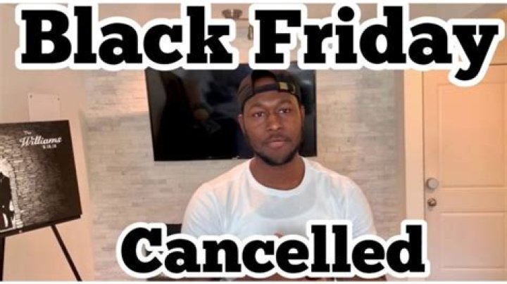 Is Black Friday Cancelled 2021?