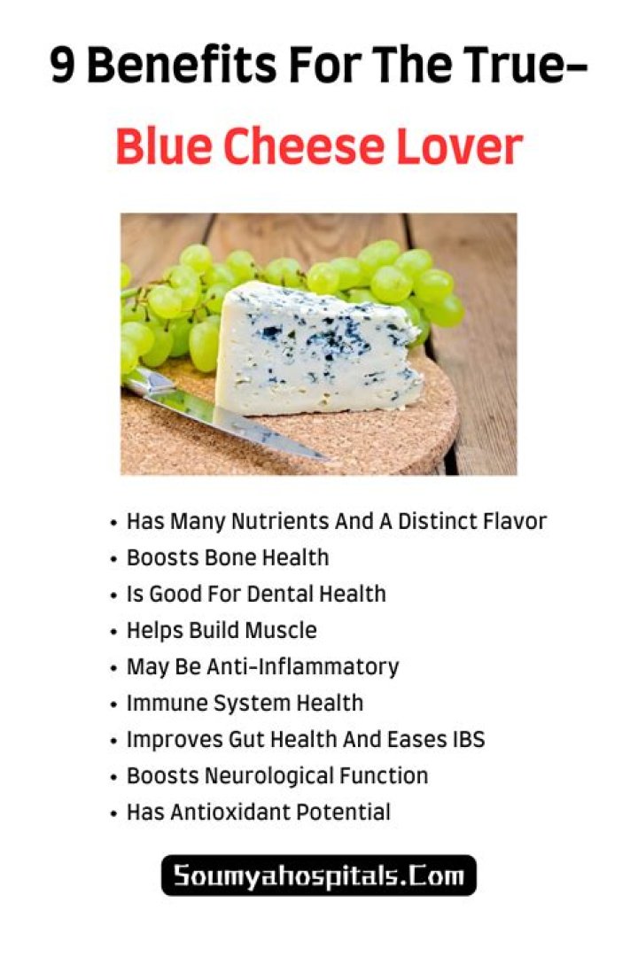Is blue cheese good for your immune system?