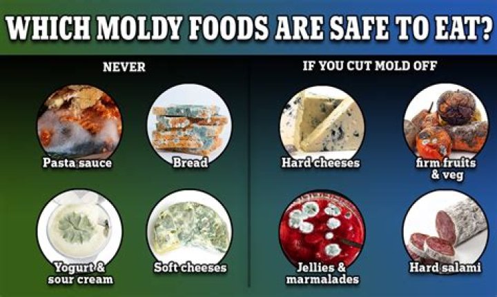 Is blue mold dangerous on food?