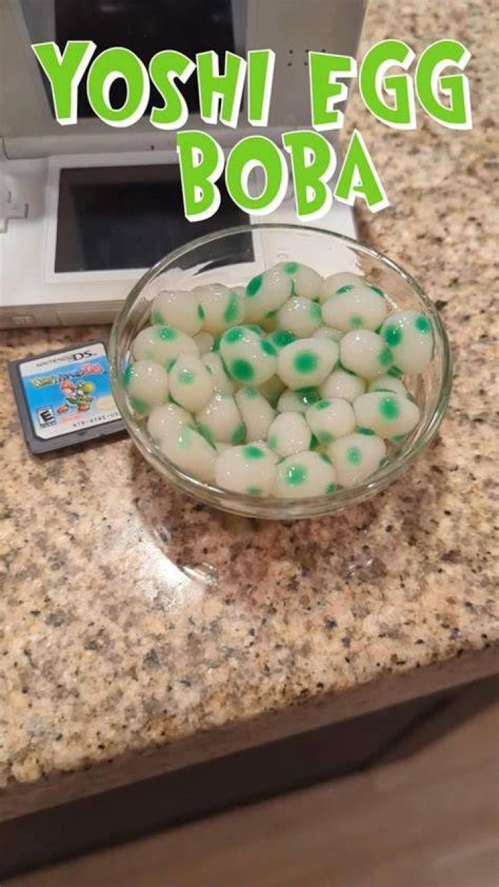 Is boba a fish egg?
