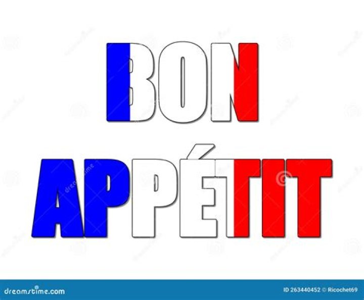 Is Bon Appetit French?