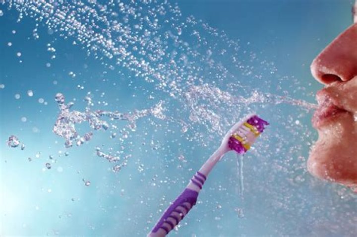 Is brushing your teeth in the shower unsanitary?
