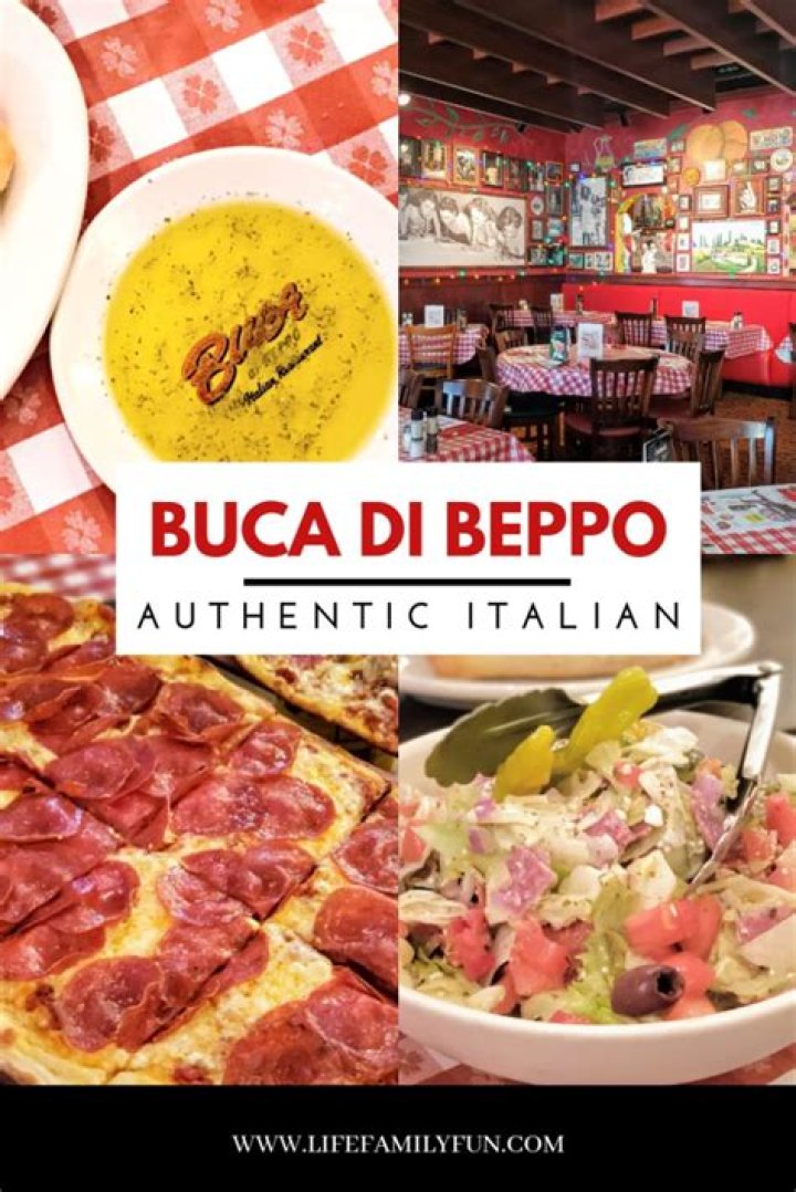 Is Buca di Beppo authentic?