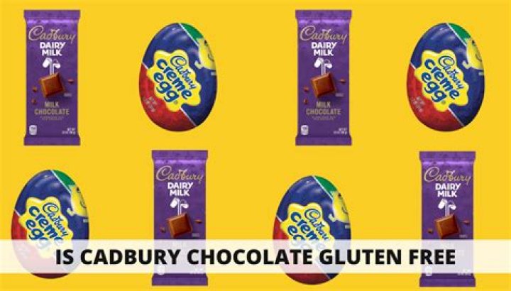 Is Cadbury chocolate gluten free?