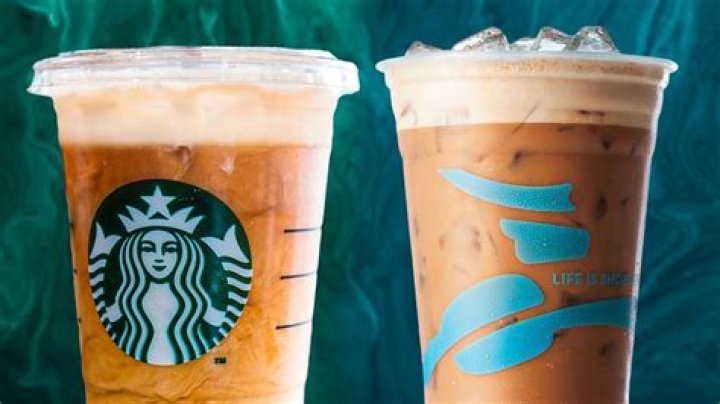 Is Caribou more expensive than Starbucks?