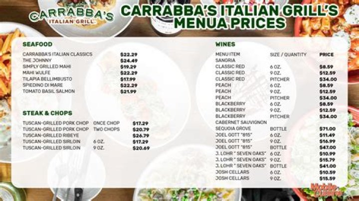 Is Carrabba’s food fresh?