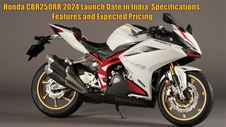 Is cbr250rr launching in India?