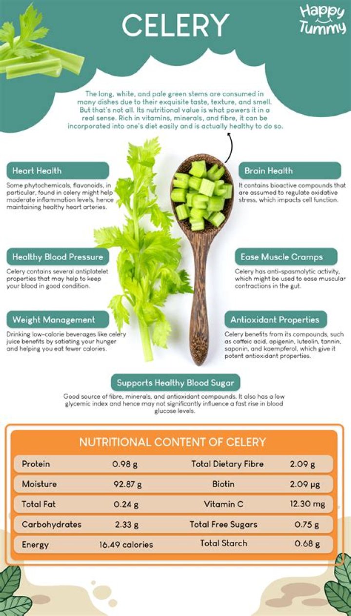 Is celery good for low sodium diet?