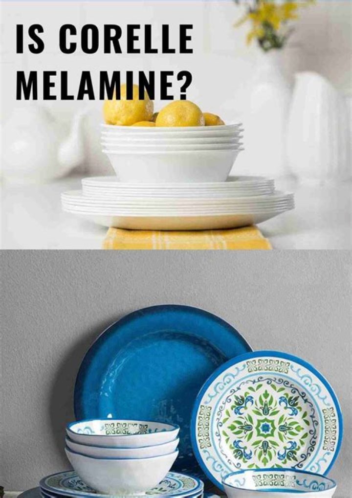 Is Corelle melamine?