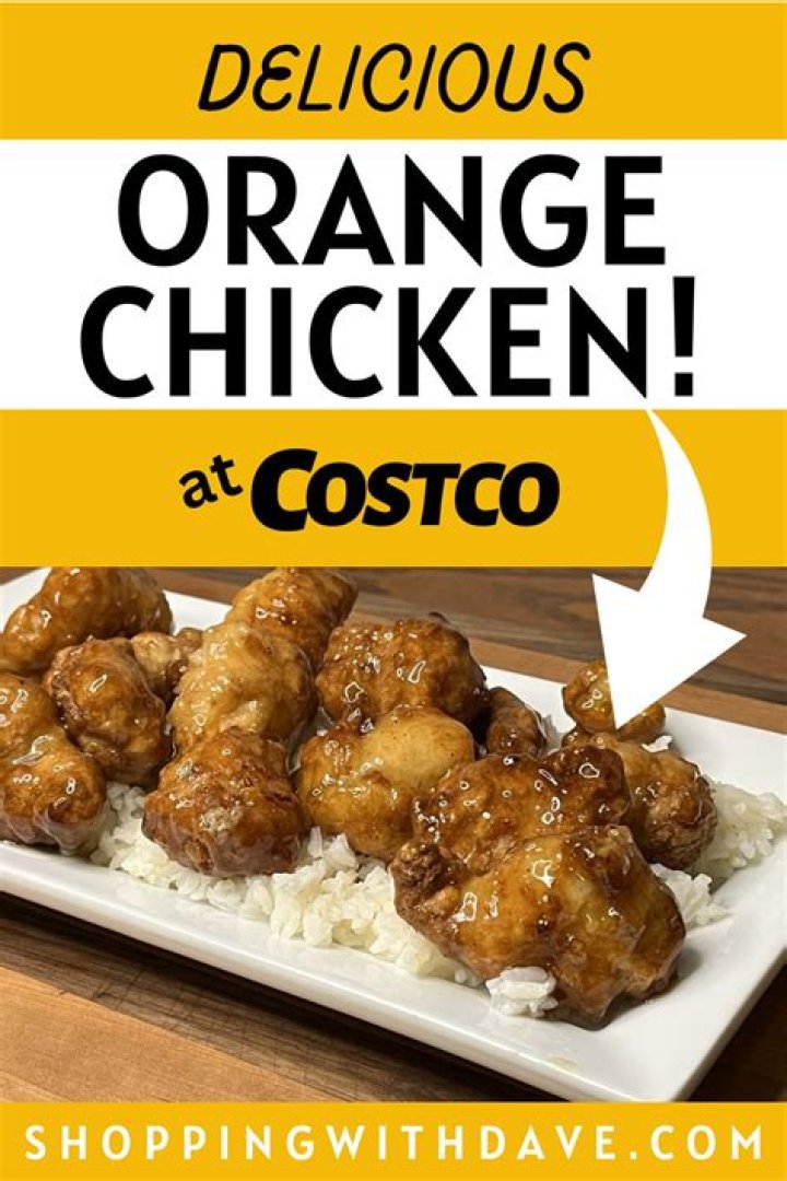 Is Costco orange chicken precooked?