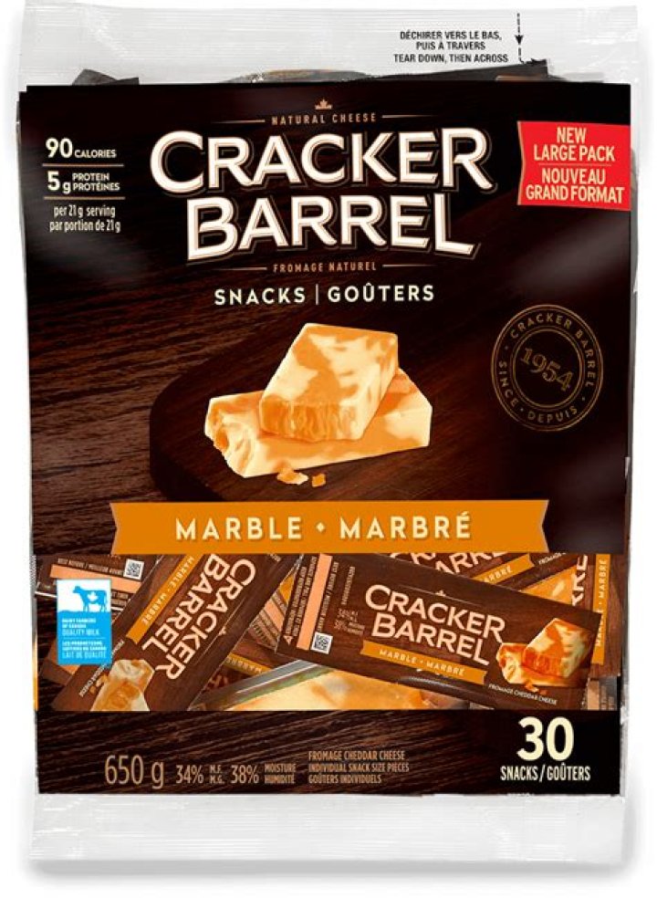 Is Cracker Barrel marble cheese pasteurized?