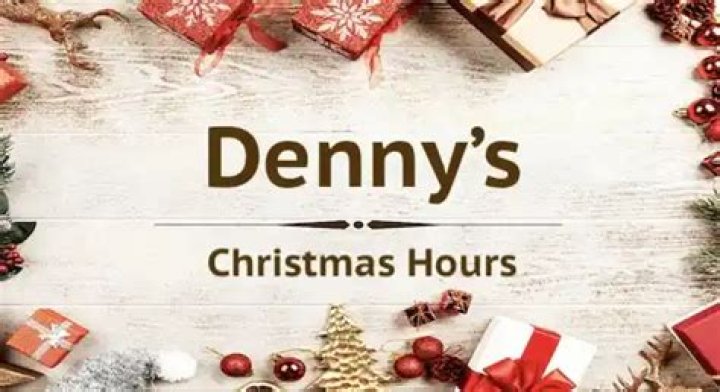 Is Dennys busy on Christmas?
