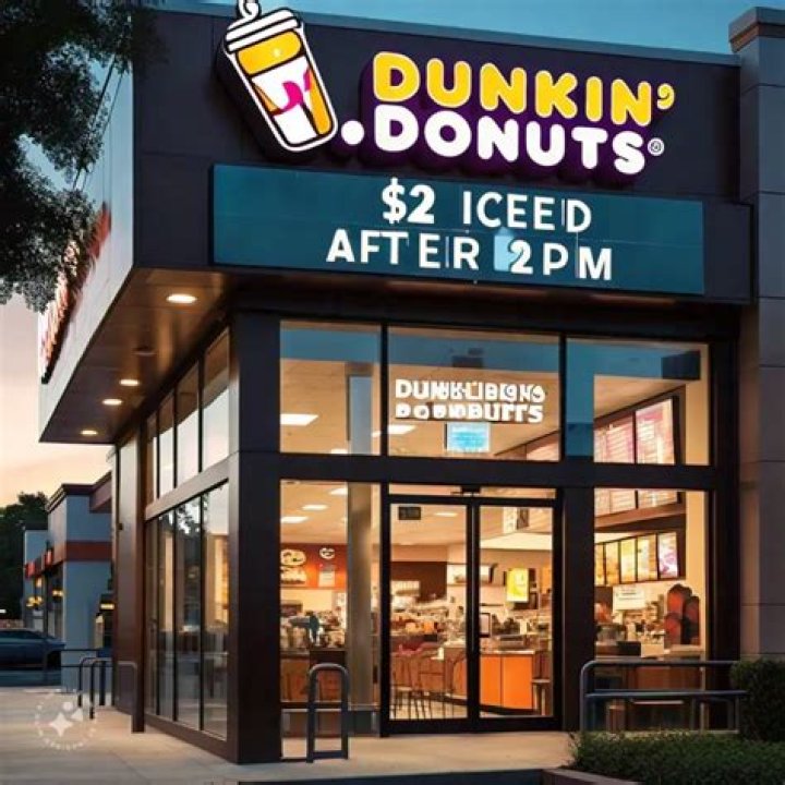 Is Dunkin still doing $2 iced coffee?