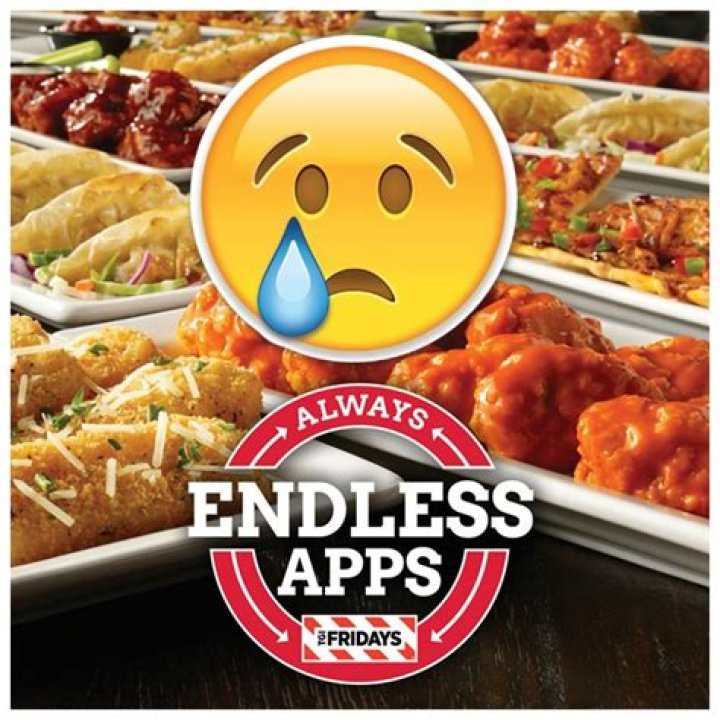 Is Fridays still doing endless apps?